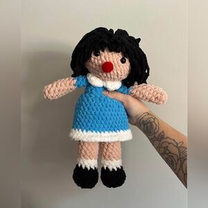 Crocheted Big Comfy Couch Molly doll